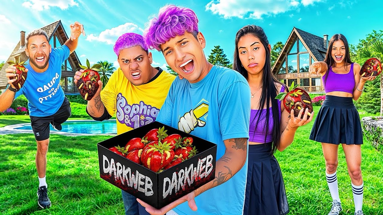 MEUS AMIGOS FORAM INFECTADOS PELO MORANGO DO AMOR DA DARK WEB! 