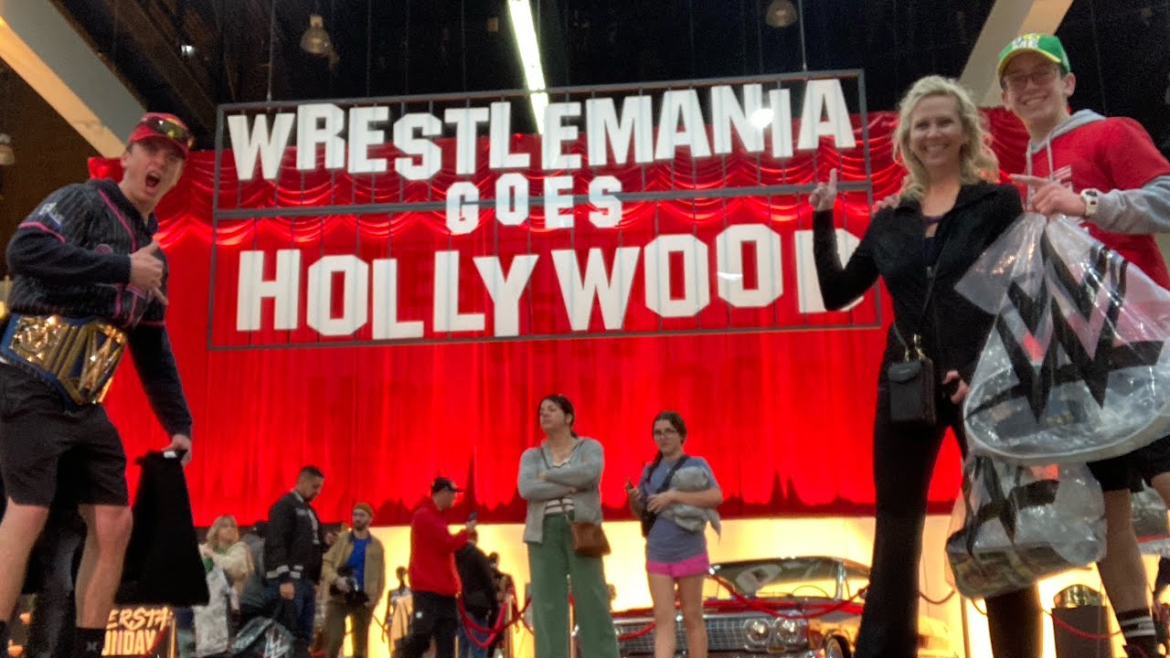 WWE Wrestlemania SuperStore Toy Hunt