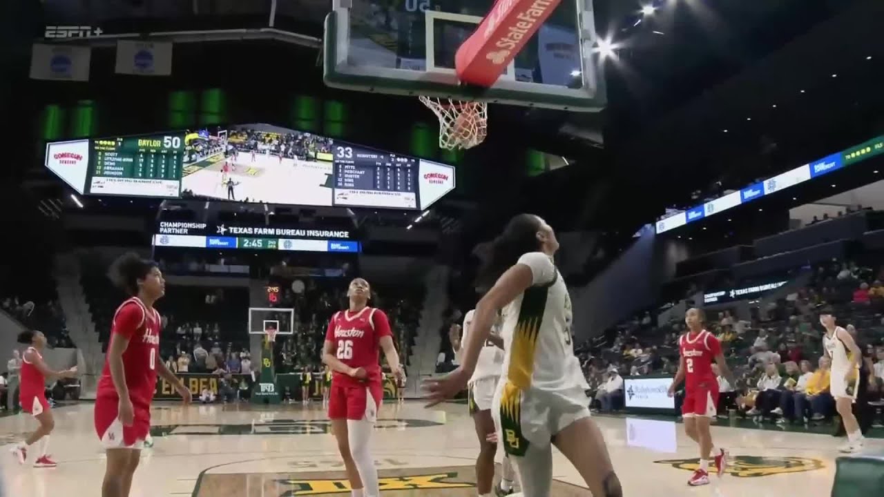 Baylor Basketball (W): Darianna Littlepage-Buggs Highlights (25 PTS) vs Houston | January 27, 2026