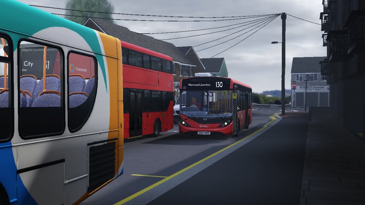 More Bus Spotting at Norwood Junction (East) in Roblox Croydon | Simulation Server