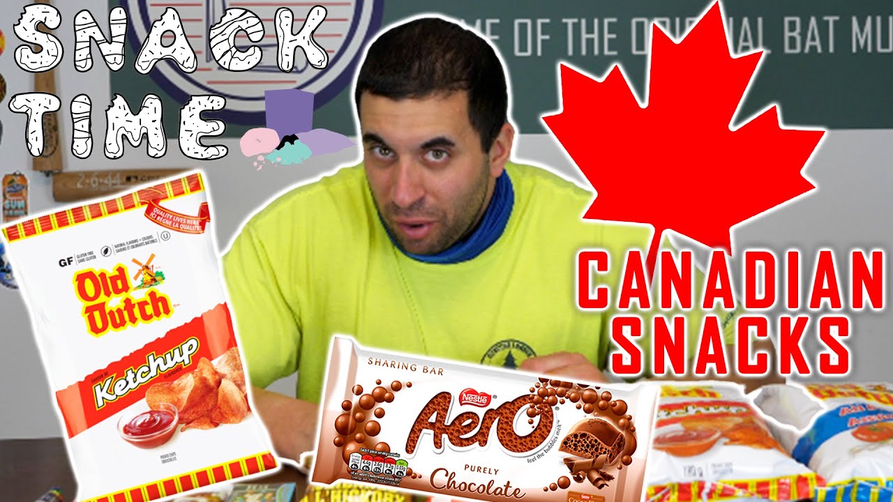 What's the Best Canadian Snack? - SNACKTIME WITH BIG NICK