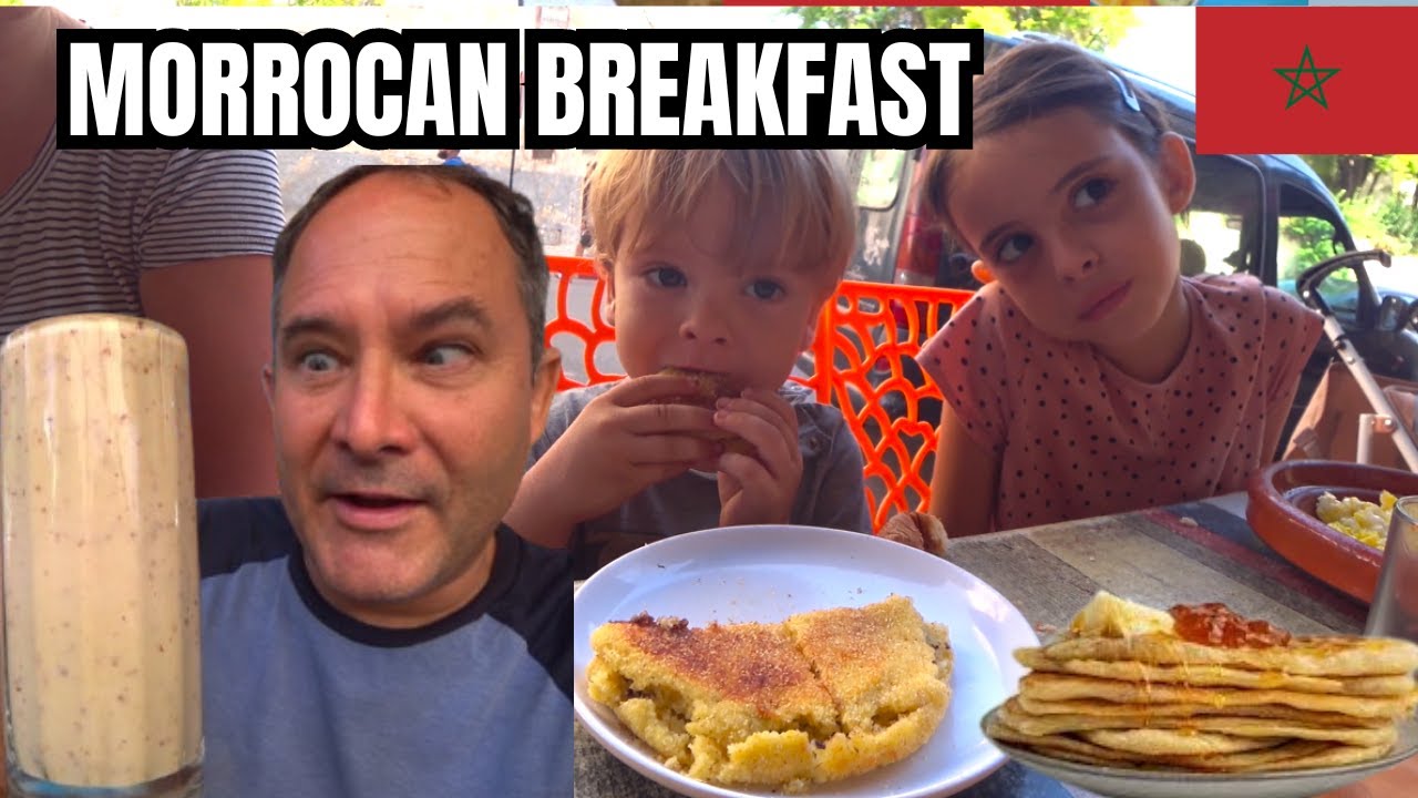 We Tried Some Traditional Moroccan Breakfast In Fes 🇲🇦