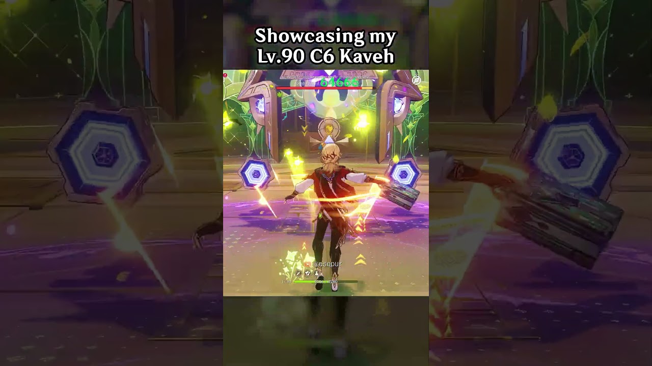 Showcasing My Lv.90 C6 Kaveh