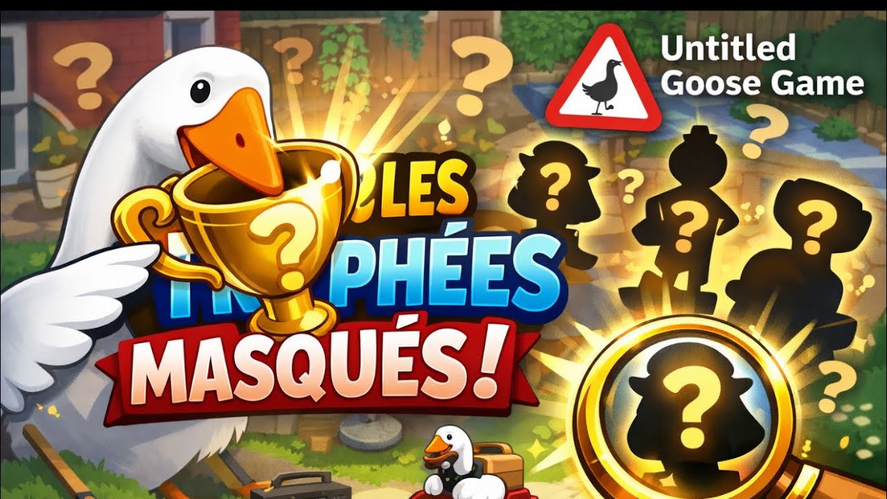 Comment débloquer tous les trophées masqués d’Untitled Goose Game – Guide complet