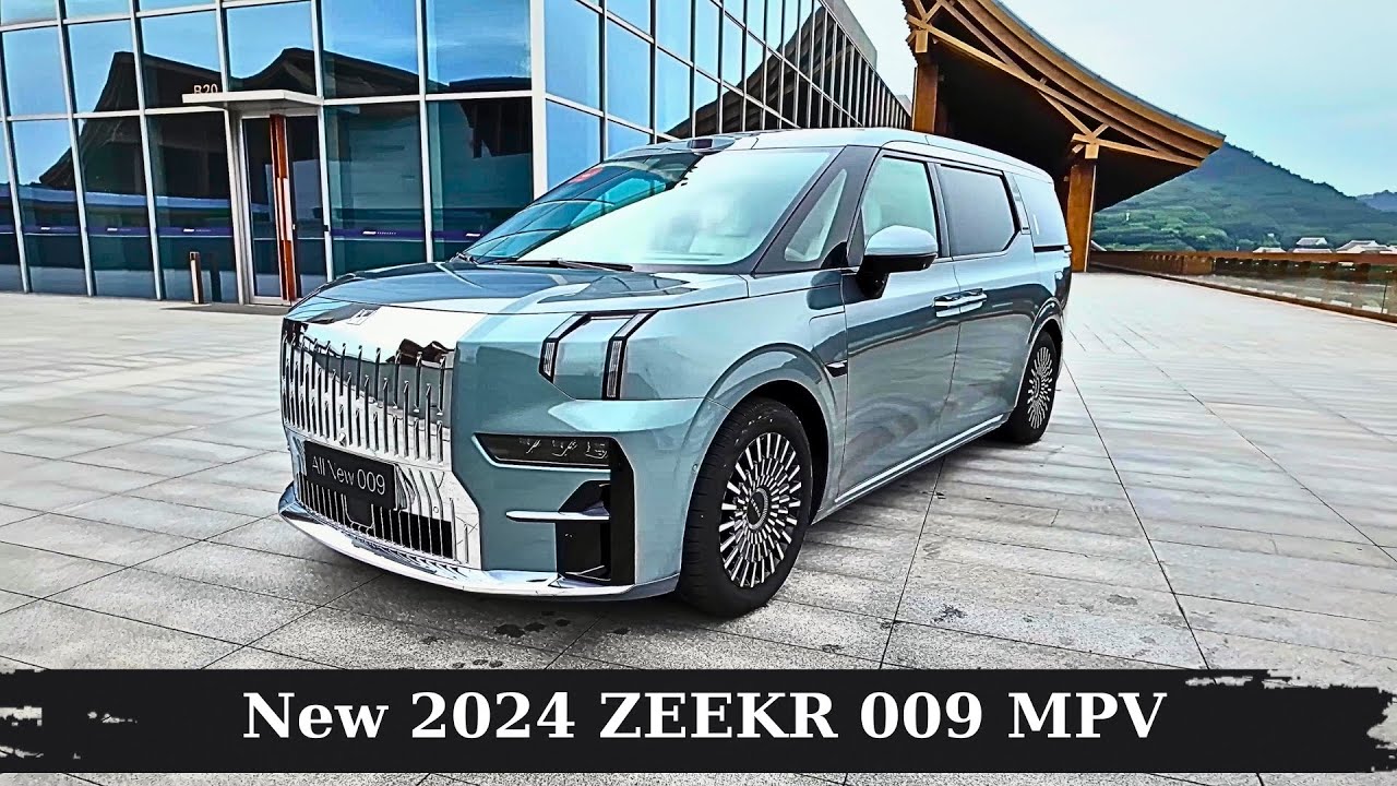 Абсолютно новый 2024 Zeekr 009 MPV — лучший компактный минивэн класса люкс