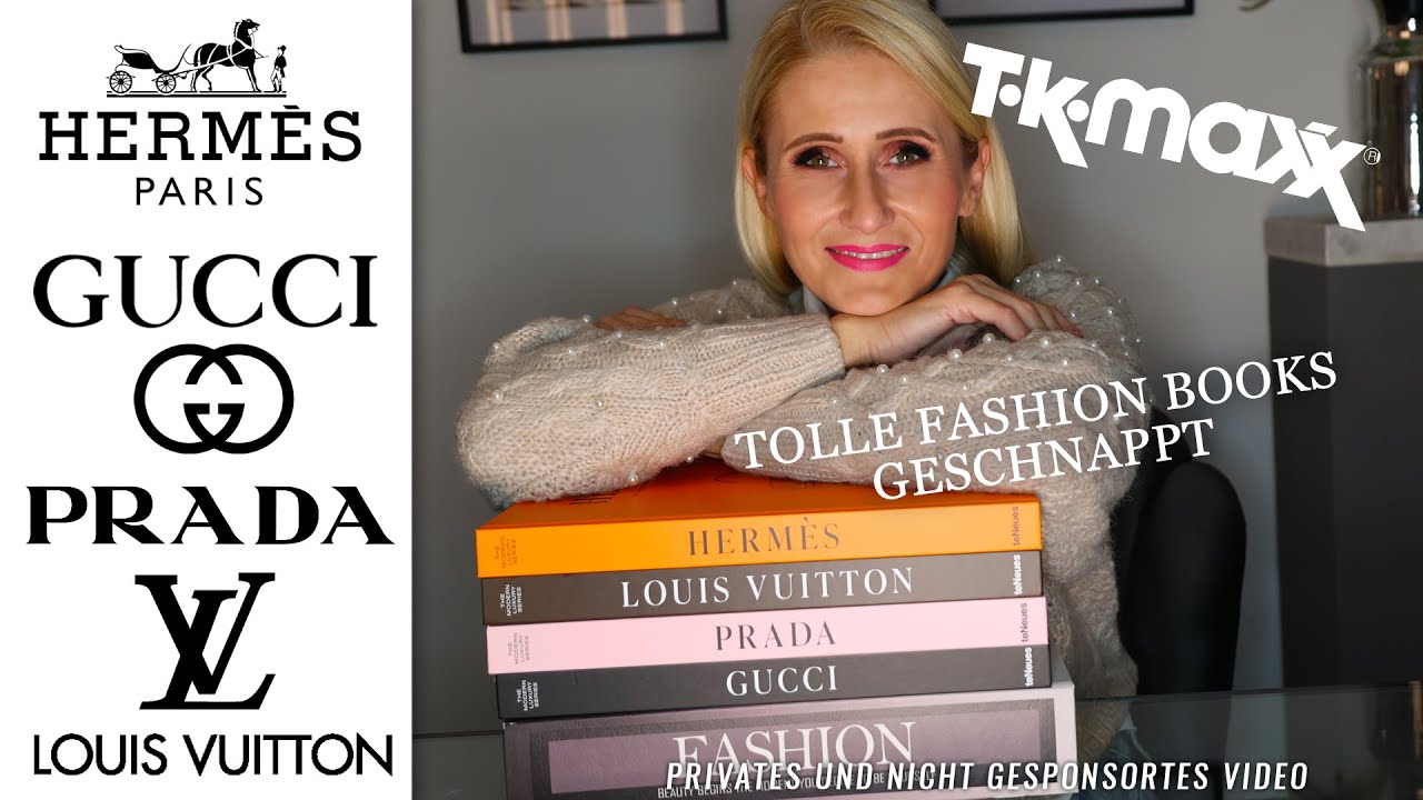 Shopping bei TK Maxx - GUCCI - PRADA - HERMES - LOUIS VUITTON  FASHION BOOKS gefunden - haul