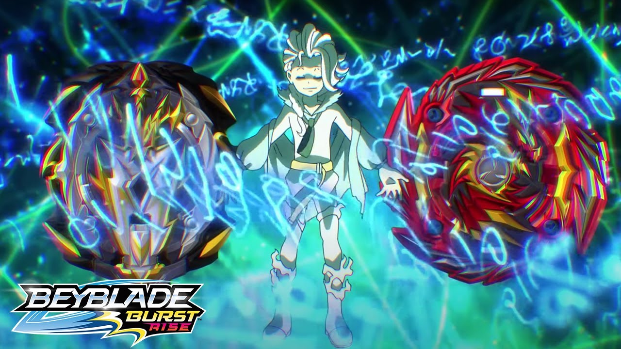 BEYBLADE BURST RISE Episode 20 Part 2 : Burning Bright! Master Smash!