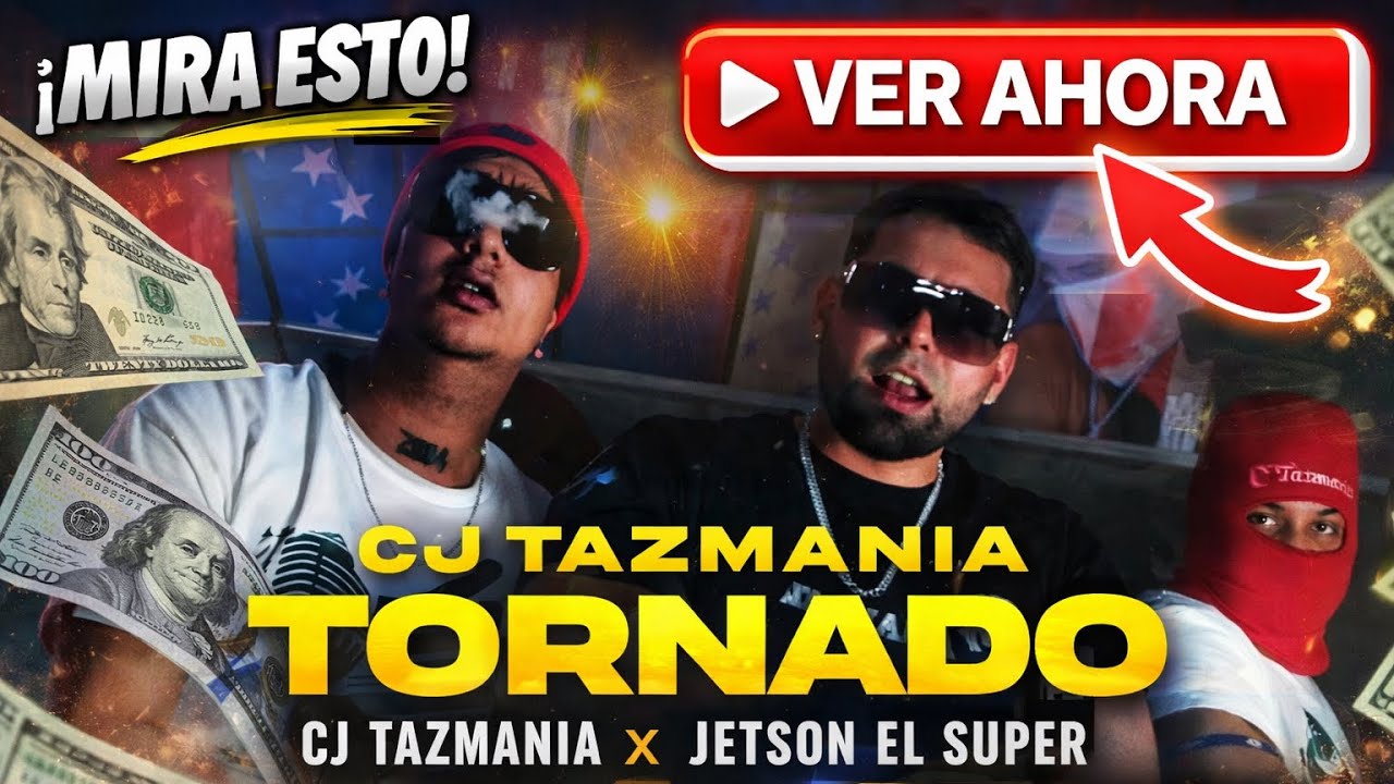 CJ Tazmania - Tornado ❌ @JetsonElSuper  (Official Video)