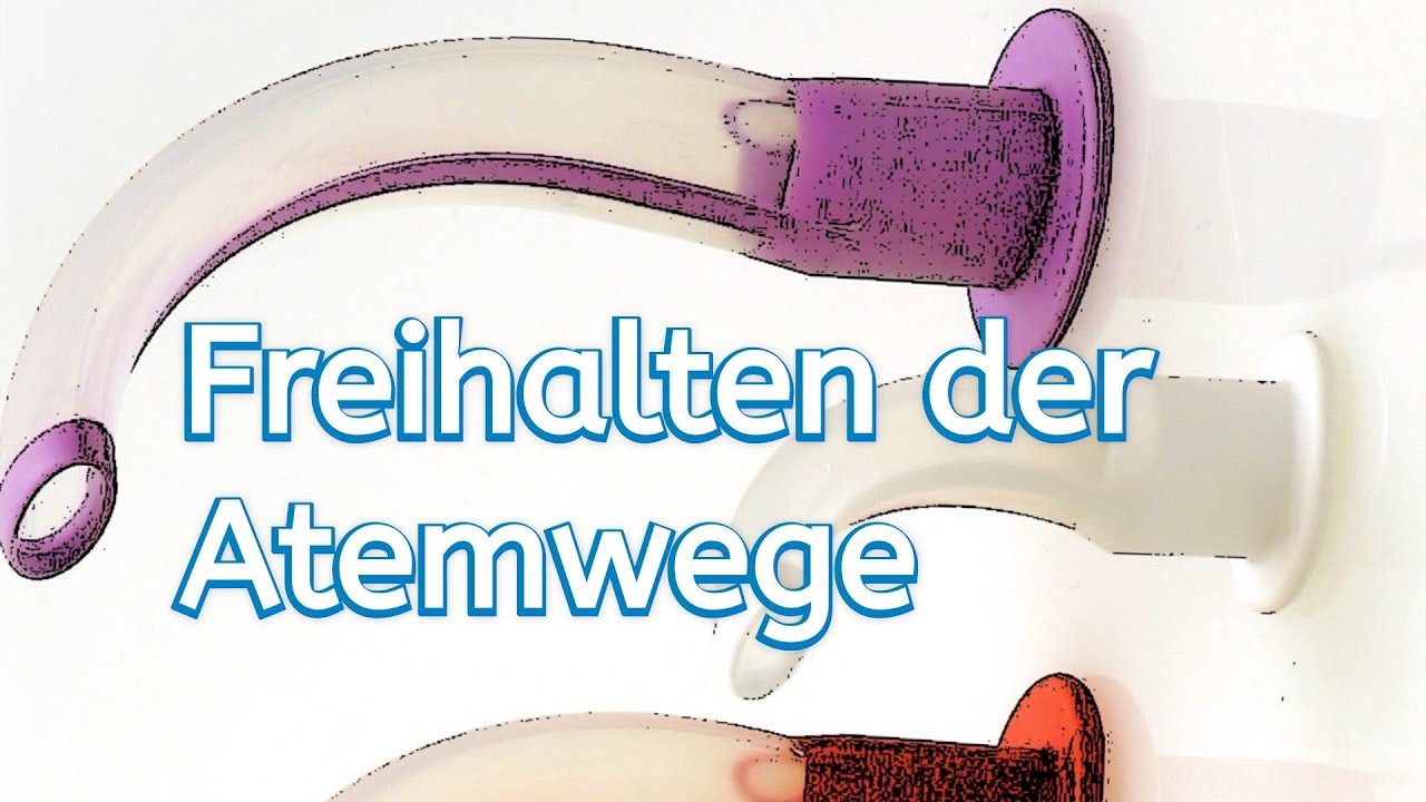Freihalten der Atemwege, Güdel- und Wendl-Tubus.