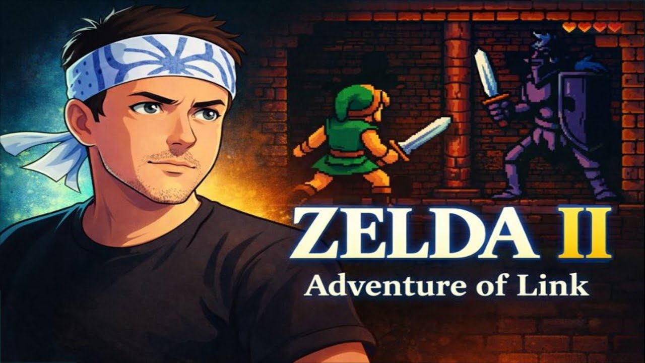 Zelda II: The Adventure of Link &ndash; Full Playthrough
