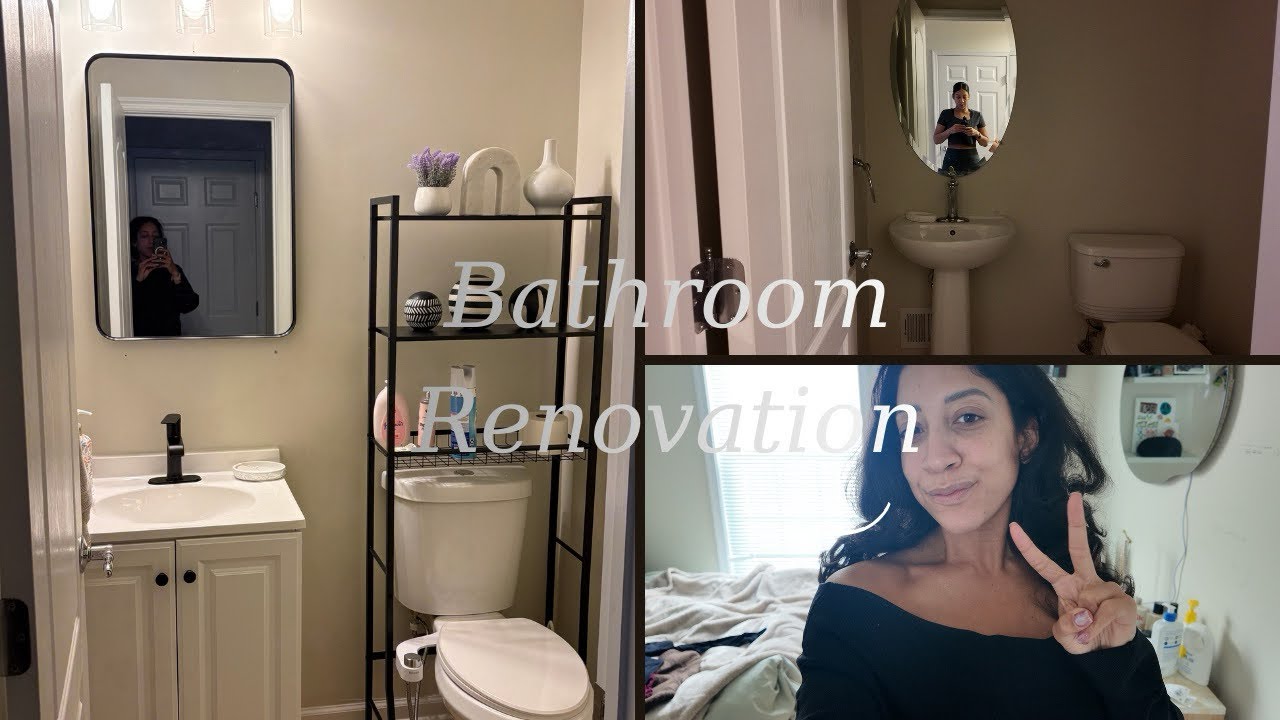 BATHROOM RENOVATION Part 2 Vlog 62 