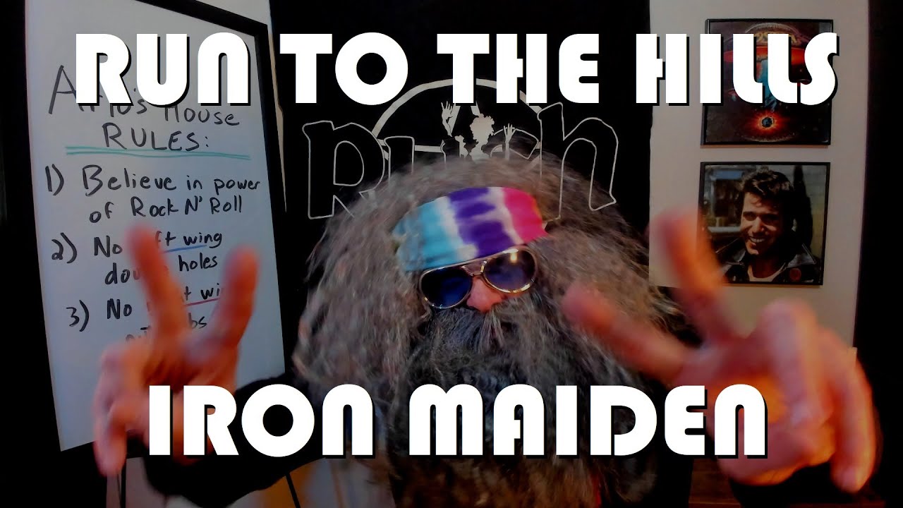 First Time Reaction IRON MAIDEN "Run To The Hills"