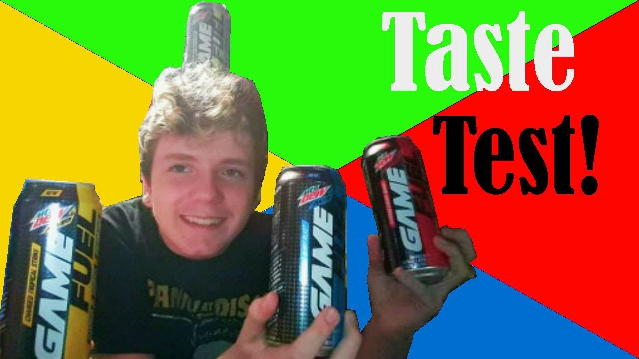 Mtn Dew Game Fuel Amp Taste Test!