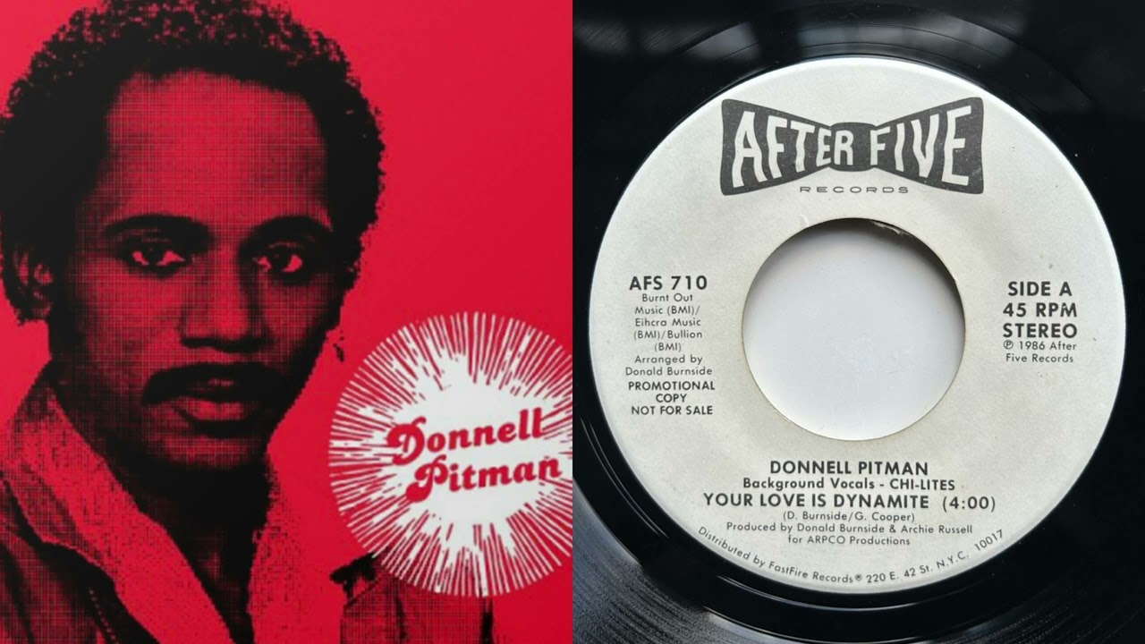 Donnell Pitman - Your Love Is Dynamite