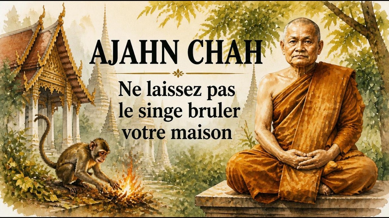 Ajahn Chah - Ne laissez pas le singe brûler votre maison [Theravada]