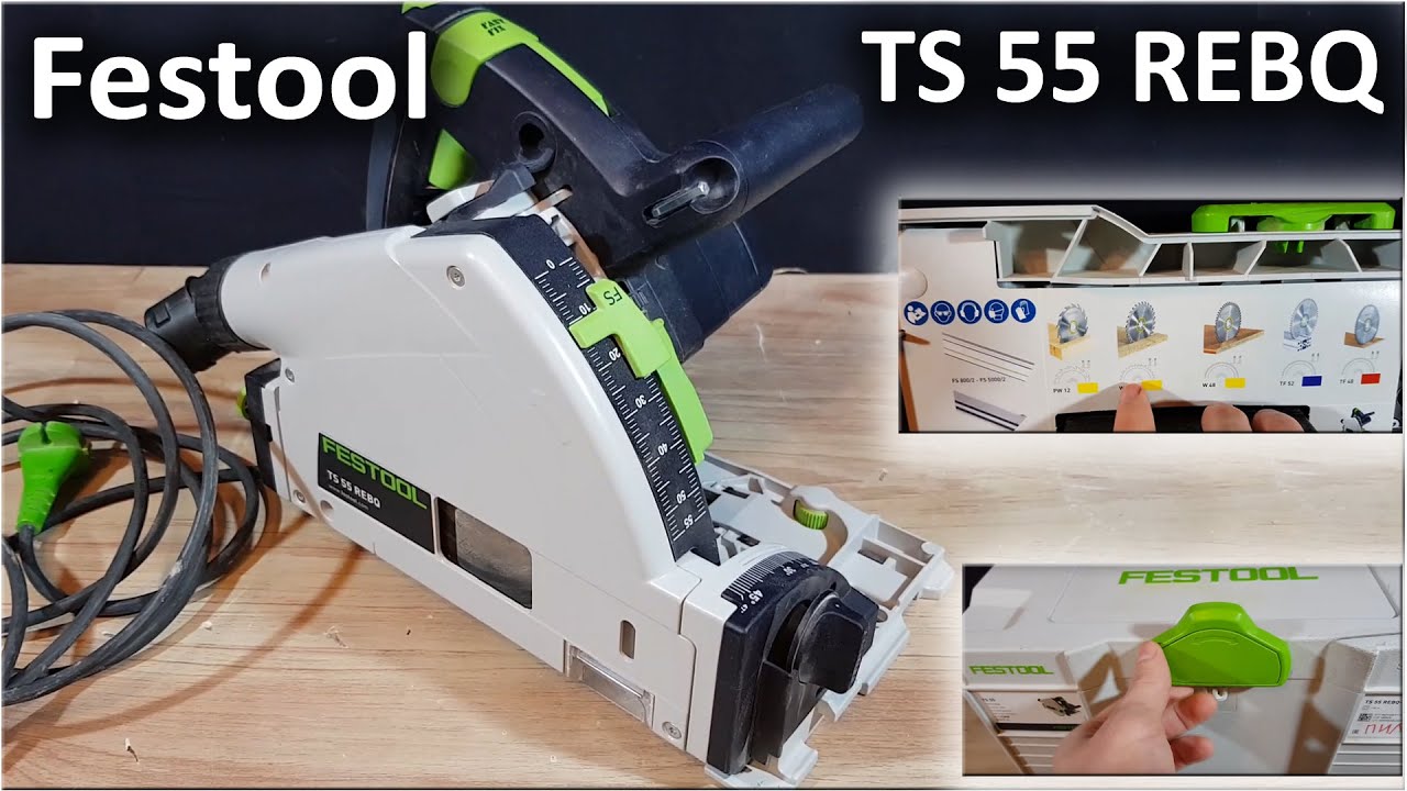 Обзор циркулярной пилы (Festool TS 55 REBQ)