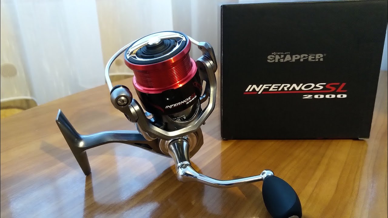 Mulineta spinning Korum Snapper Infernos SL 2000 / Fishing Reel