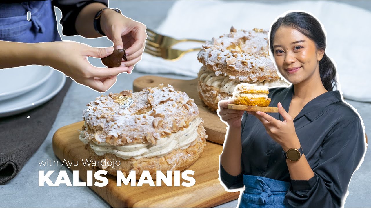 KUE MIRIP RODA SEPEDA? Resep Paris Brest Kluwek