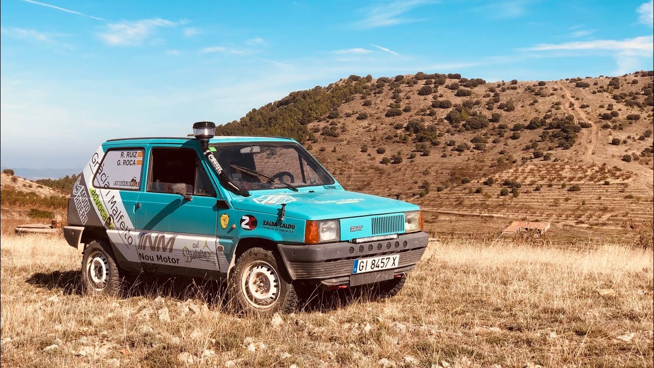 Road to Madrid con un Seat Panda 40