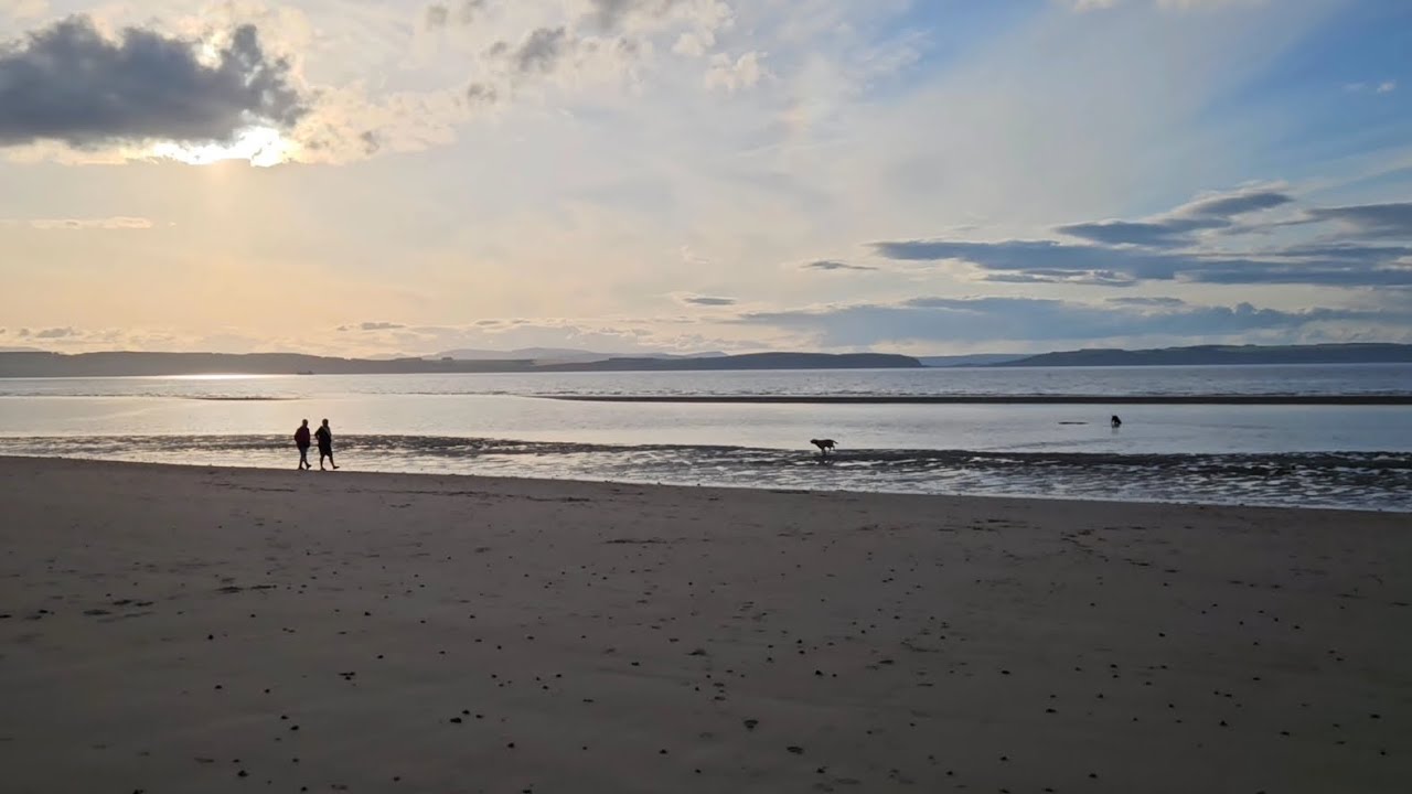 Dogs, Sand, and Sea | Discover Nairn Beach | Scotland&rsquo;s Hidden Sunset Spot  🌅😎🐕
