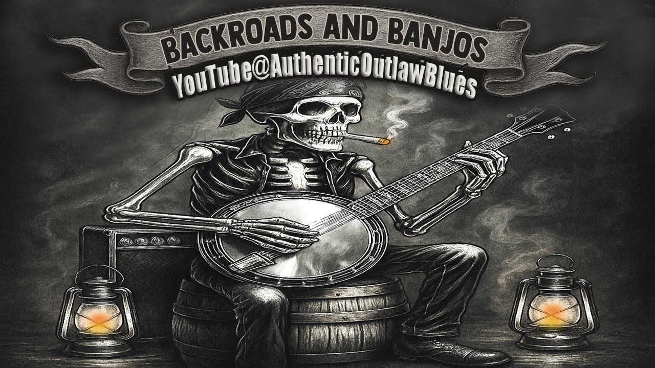 Backroads & Banjos 🎶🔥 – Dark Country Blues Vibes | Raw Outlaw Sound