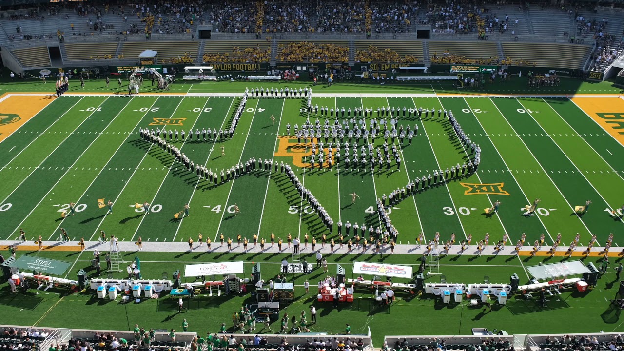 2021 Baylor University Golden Wave Band - Pregame 10.9.21