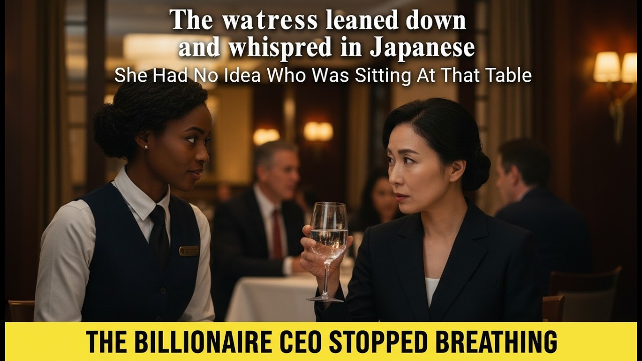 A Japanese Billionaire CEO Was Treated Like Nothing...Until a Black Waitress Spoke Perfect  Japanese