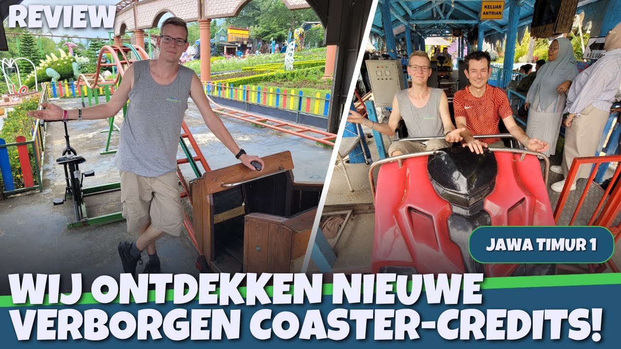 SPEURTOCHT Naar Onbestaande Achtbanen! | Jawa Timur Park 1