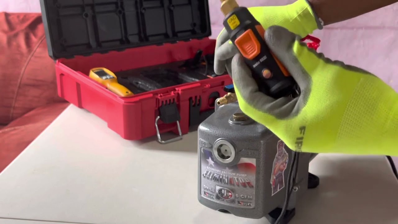 Dato técnico  comprobación de una bomba de vacío