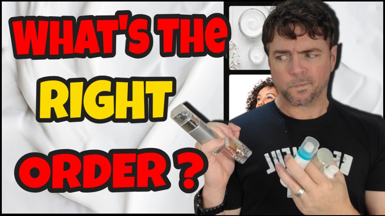 Skincare Products Order Of Application | How To Layer Correctly | Chris Gibson