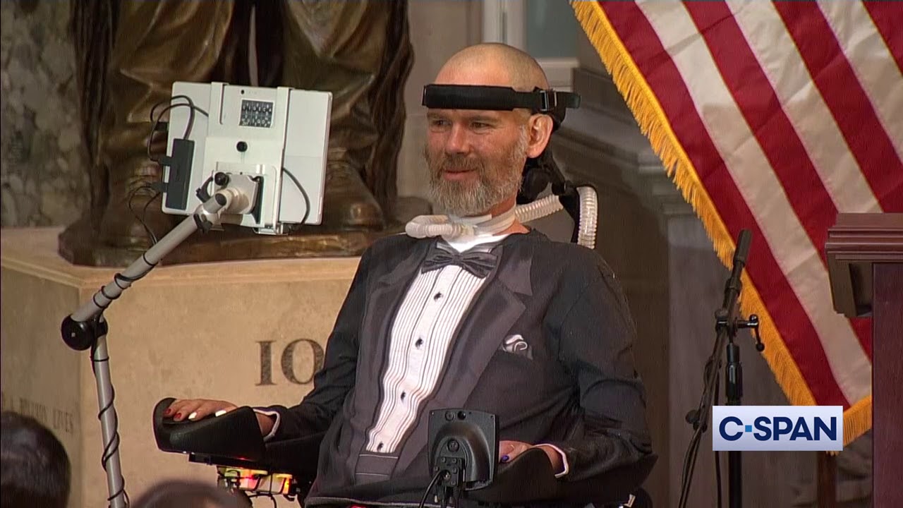 Steve Gleason receives Congressional Gold Medal