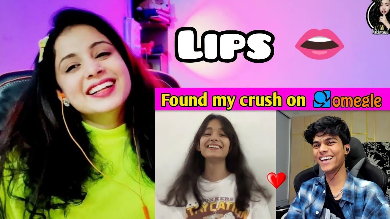 I Found My CRUSH on OMEGLE 😍 | Adarshuc | Reaction | Nakhrewali Mona