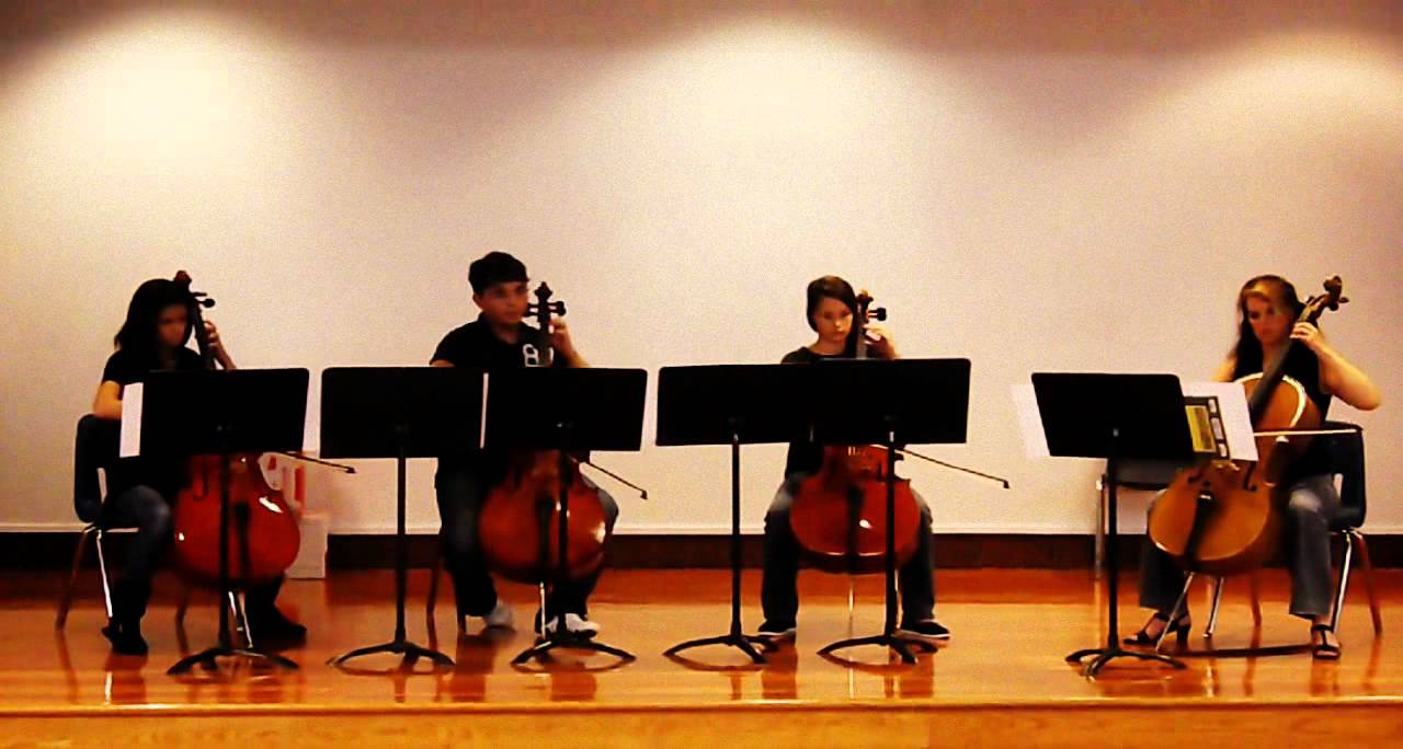Italian Song for Cello Quartet