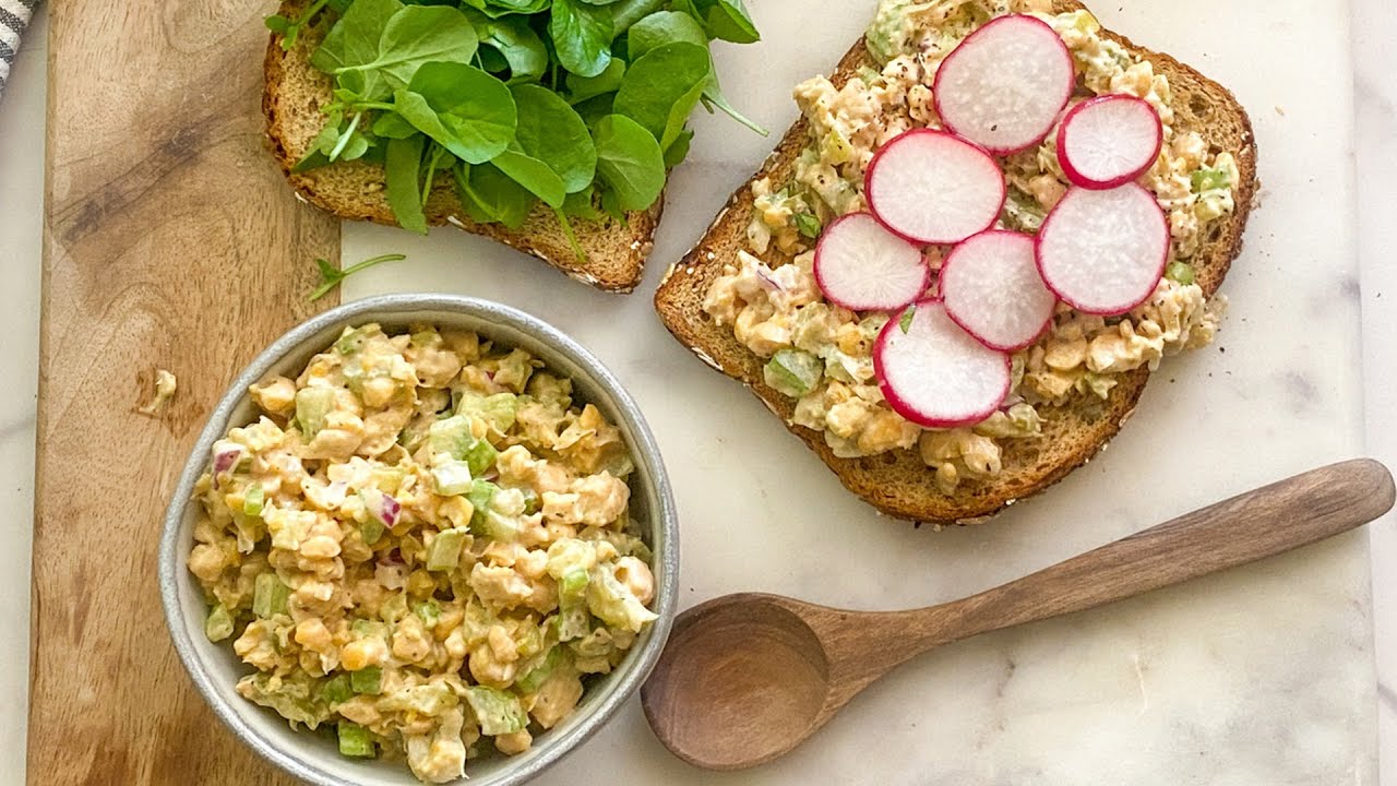 Vegan Chickpea Salad Sandwich Recipe