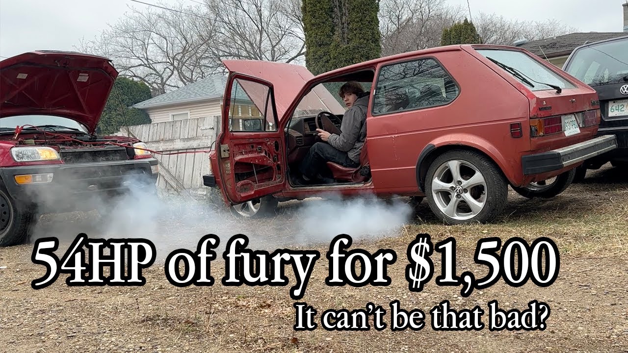 I Bought a 1982 Volkswagen Rabbit 1.6D