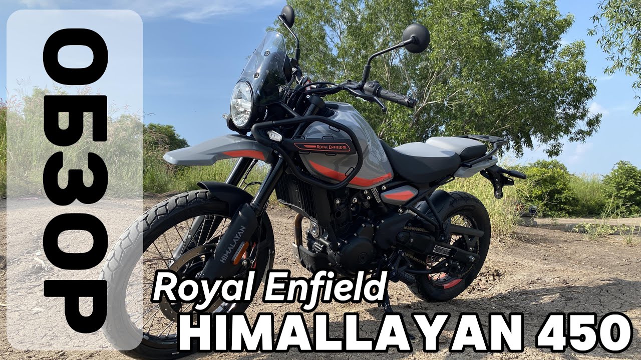 Обзор на мотоцикл Royal Enfield Himalayan 450 (NEW)
