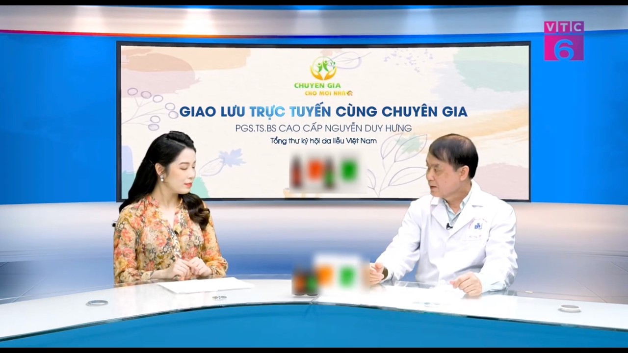 PGS TS Nguyễn Duy Hưng - VTC6 - Tẩy da chết vật lý và tẩy da chết hoá học