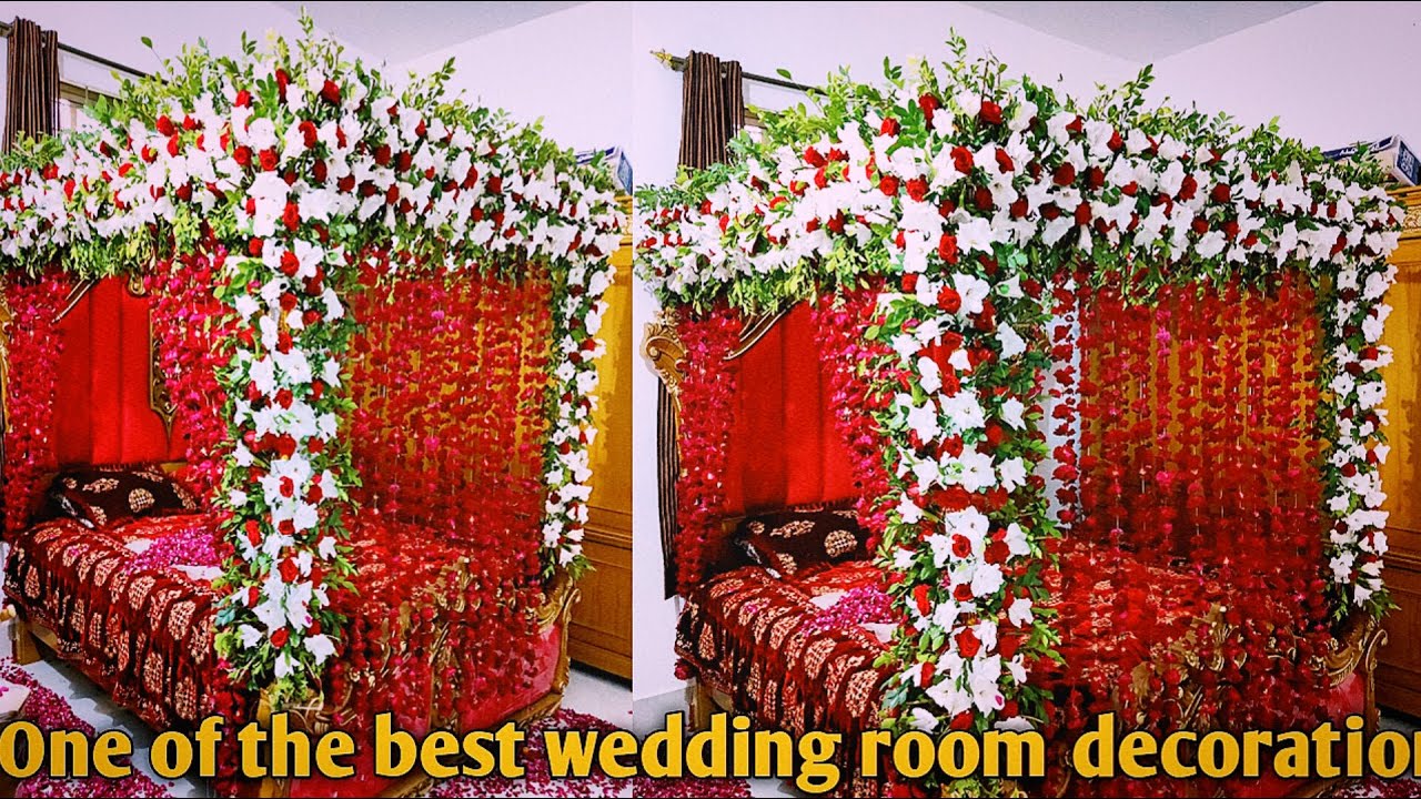 One of best room decor for wedding | Wedding room decoration |