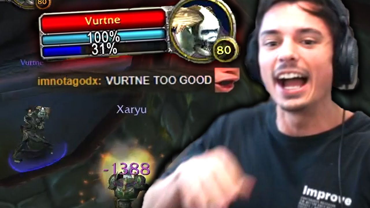Xaryu got DESTROYED by a WOW LEGEND.. (WOTLK ARENA'S)