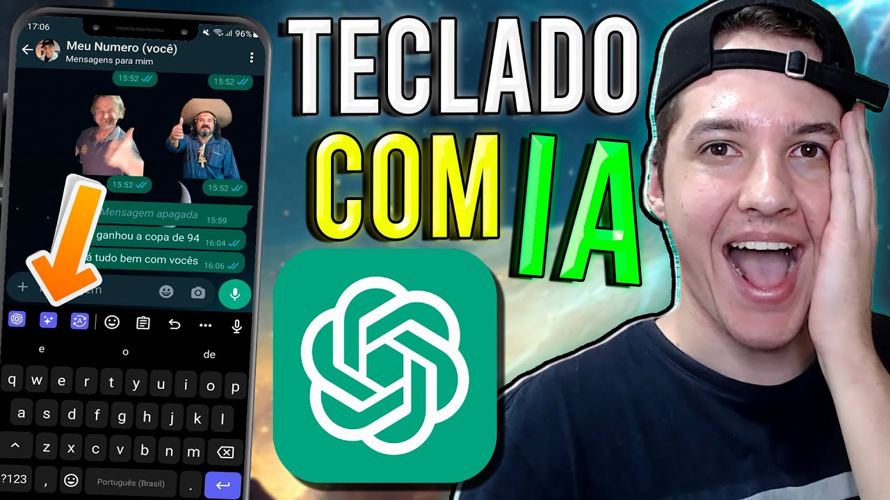 Novo TECLADO com IA para o seu CELULAR - VEJA AGORA