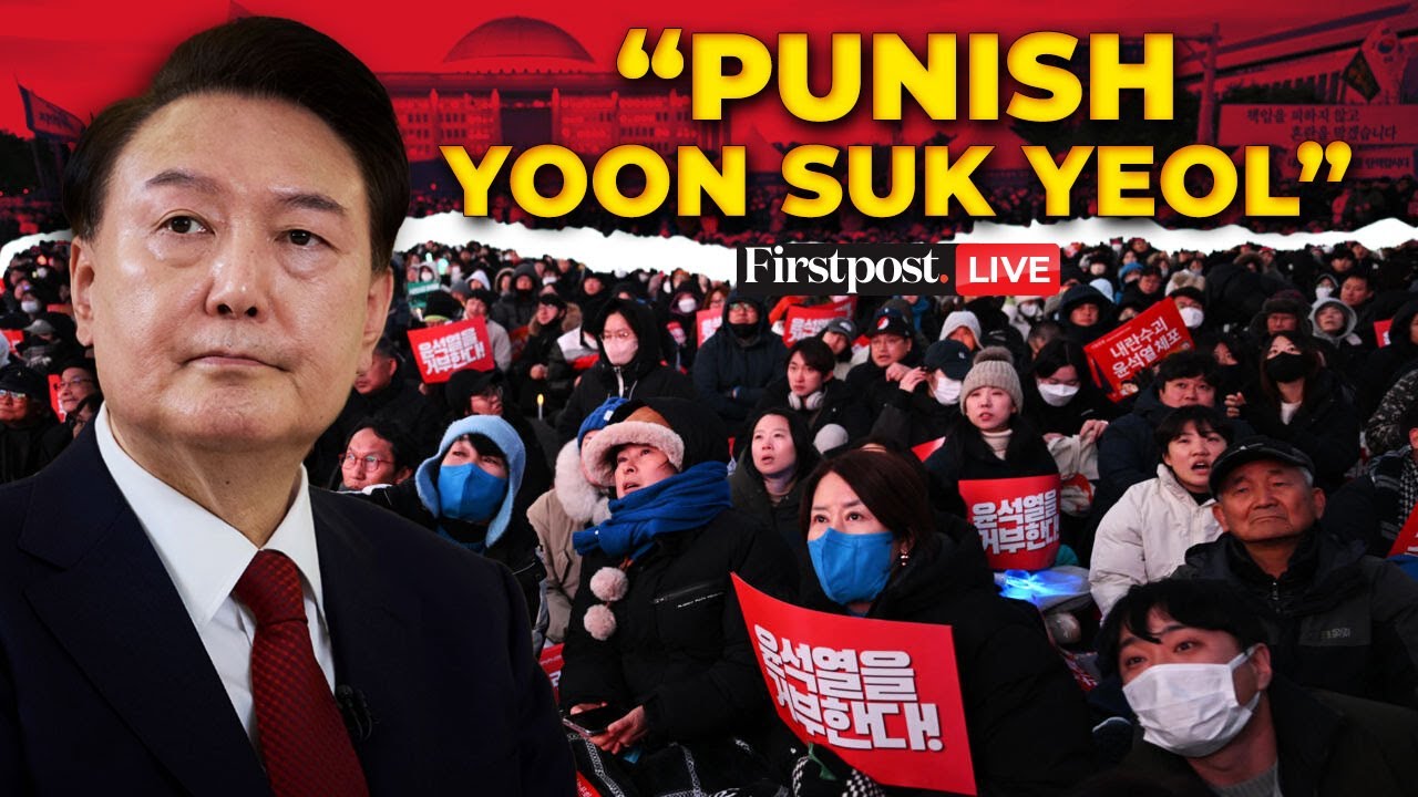 South Korea Crisis LIVE: Anti-Yoon Protesters Intensify Calls for Impeached President to Step Down