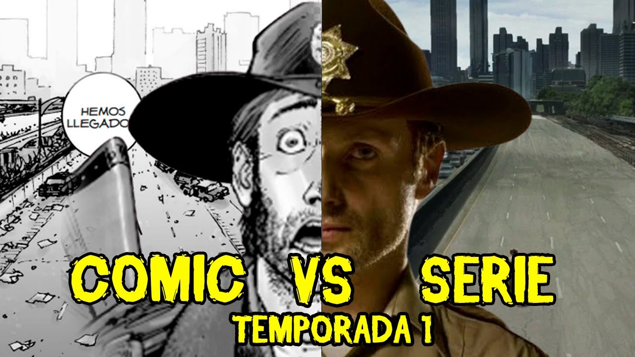 COMIC VS SERIE: TODAS LAS DIFERENCIAS en The Walking Dead Temporada 1