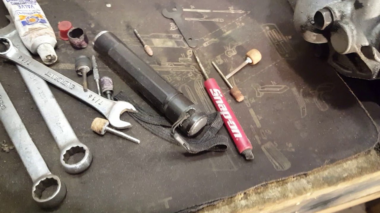 Jeep 4.0L head port polishing: The end result