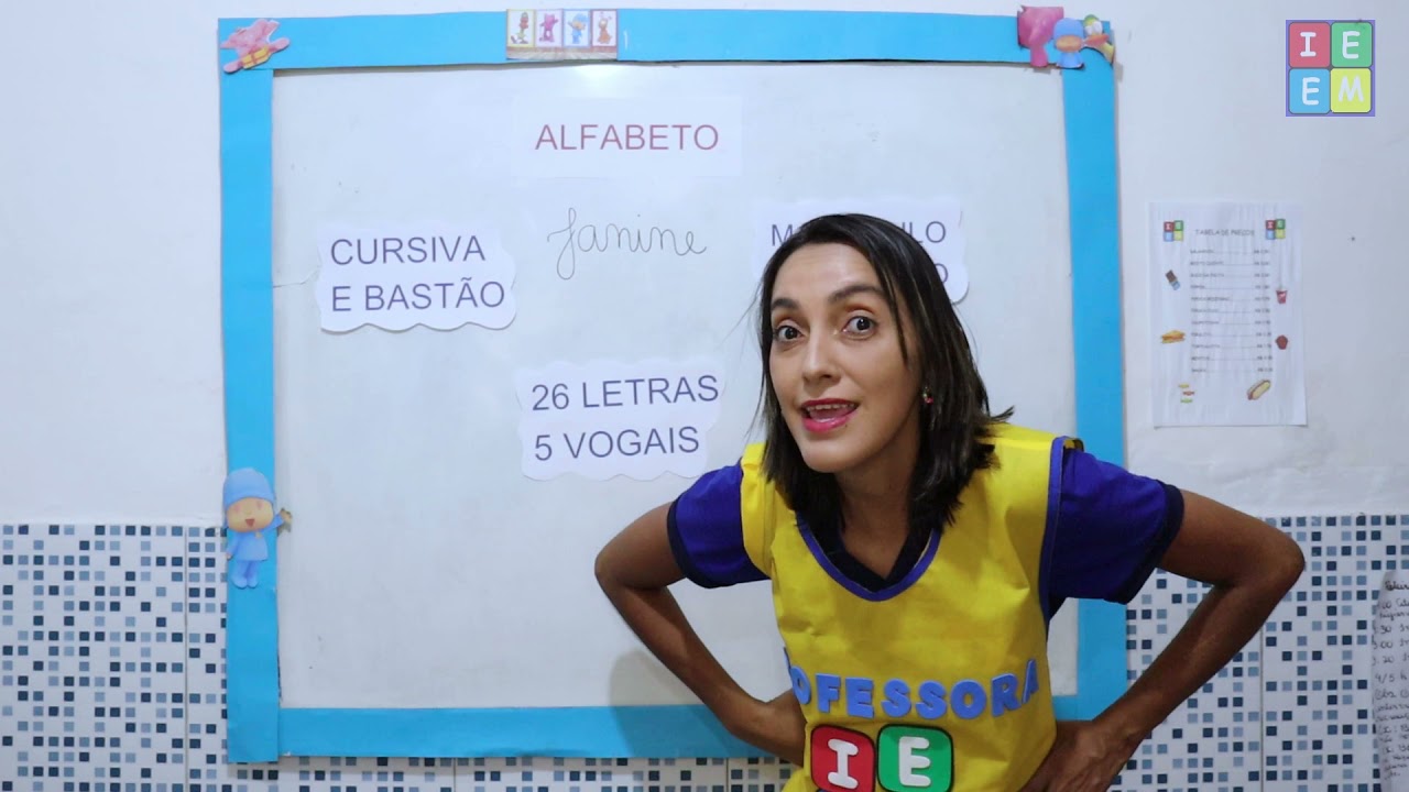 1º ANO PORTUGUÊS O ALFABETO AULA PARA 22032021