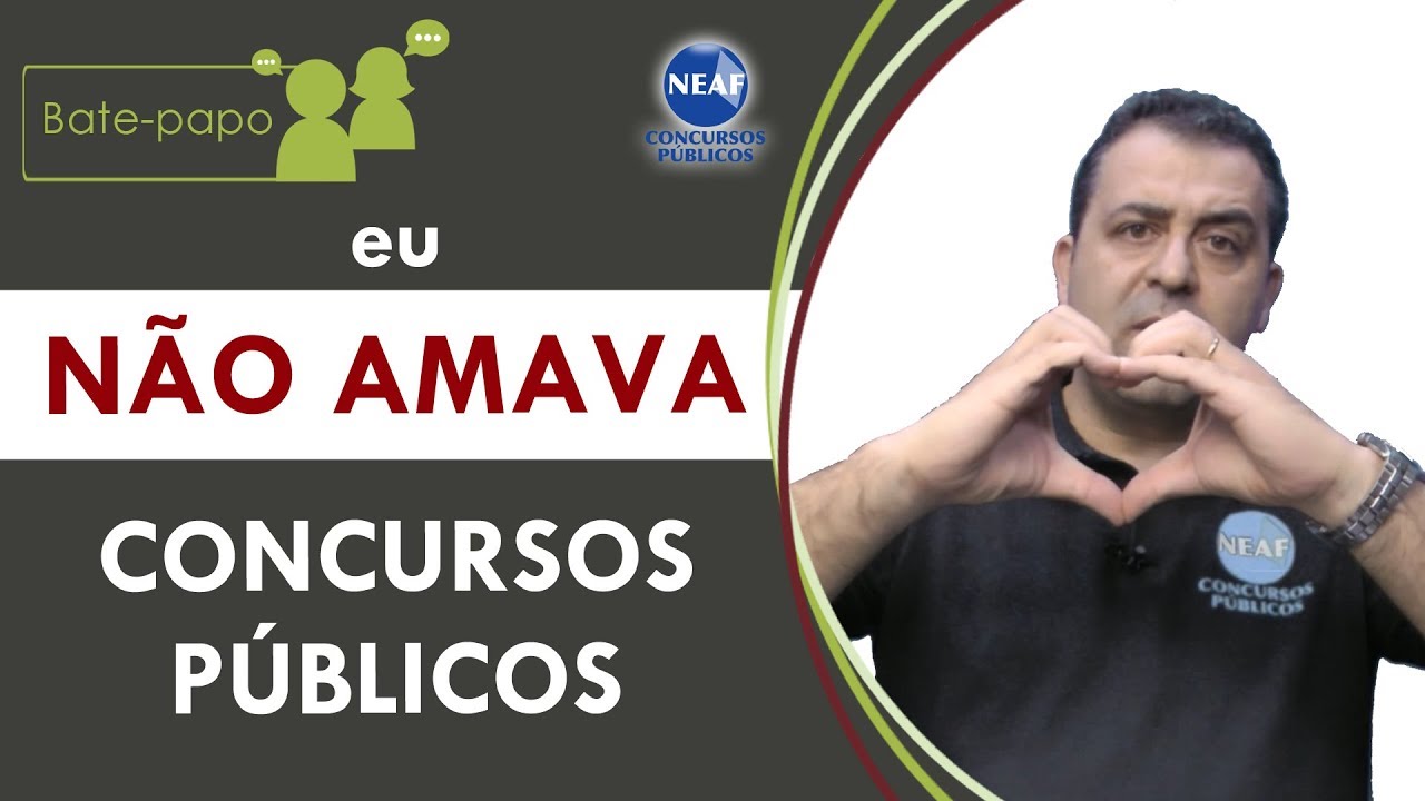 Concurso P&uacute;blico s&oacute; Depende de Voc&ecirc; | Bate papo Semanal com Alessandro Ferraz