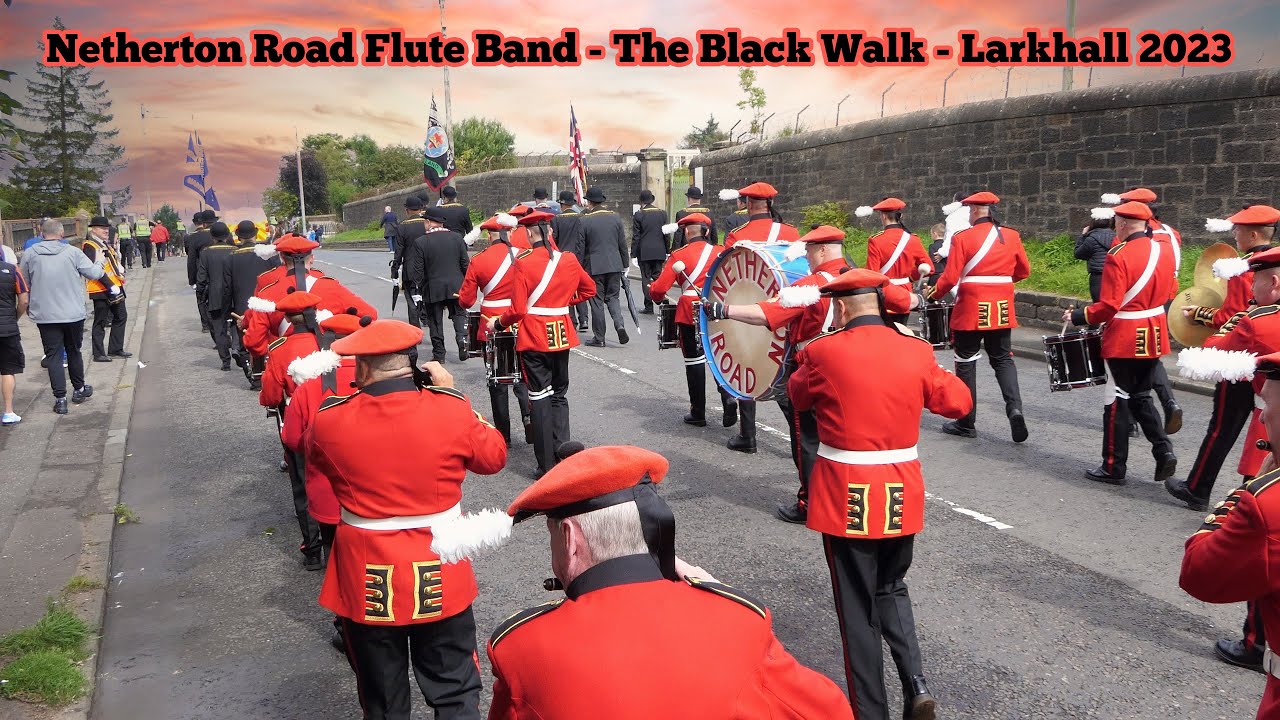 Netherton Road - The Black Walk 2023 - Larkhall