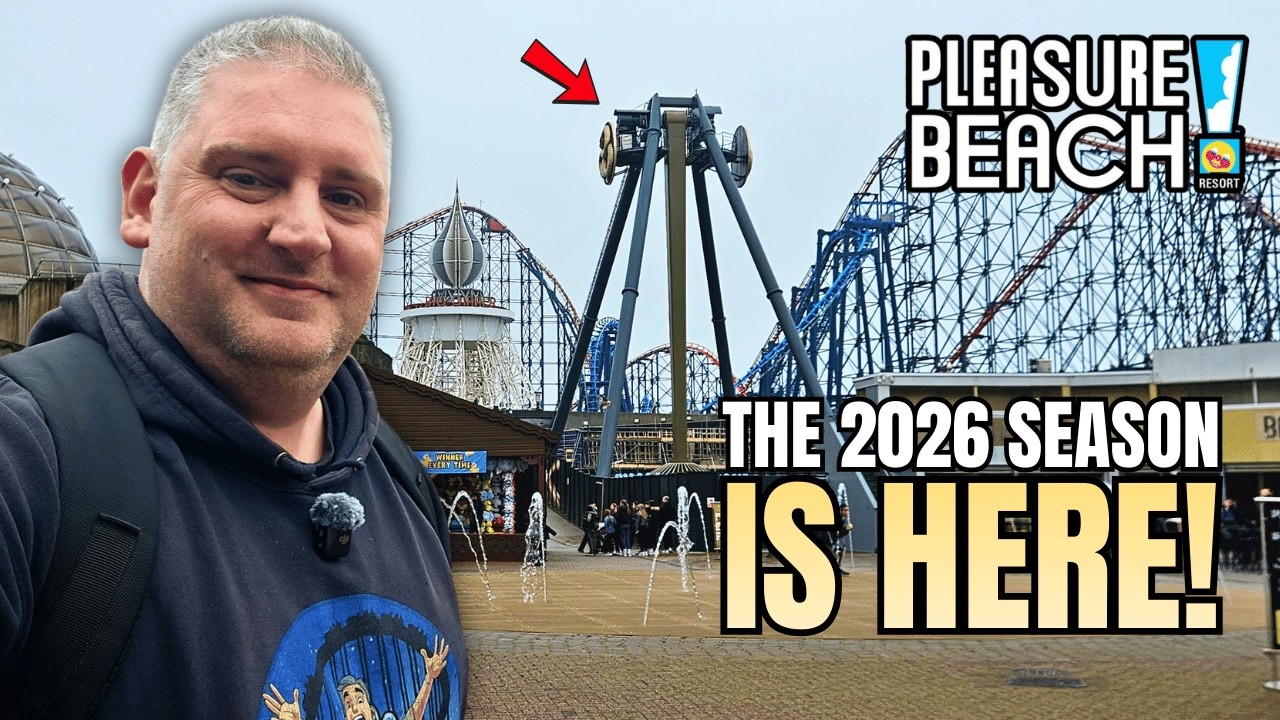 Blackpool Pleasure Beach 2026 Opening Weekend | Changes, Updates & More