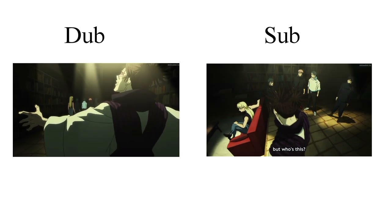 YUUUUJIIIII!!!!! (Dub Vs Sub)
