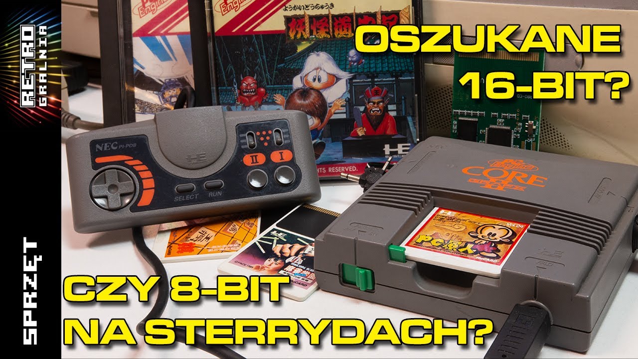 🎮 PC Engine / TurboGrafx-16 - Famicom na sterydach, czy konkurent SMD? (RG#420)