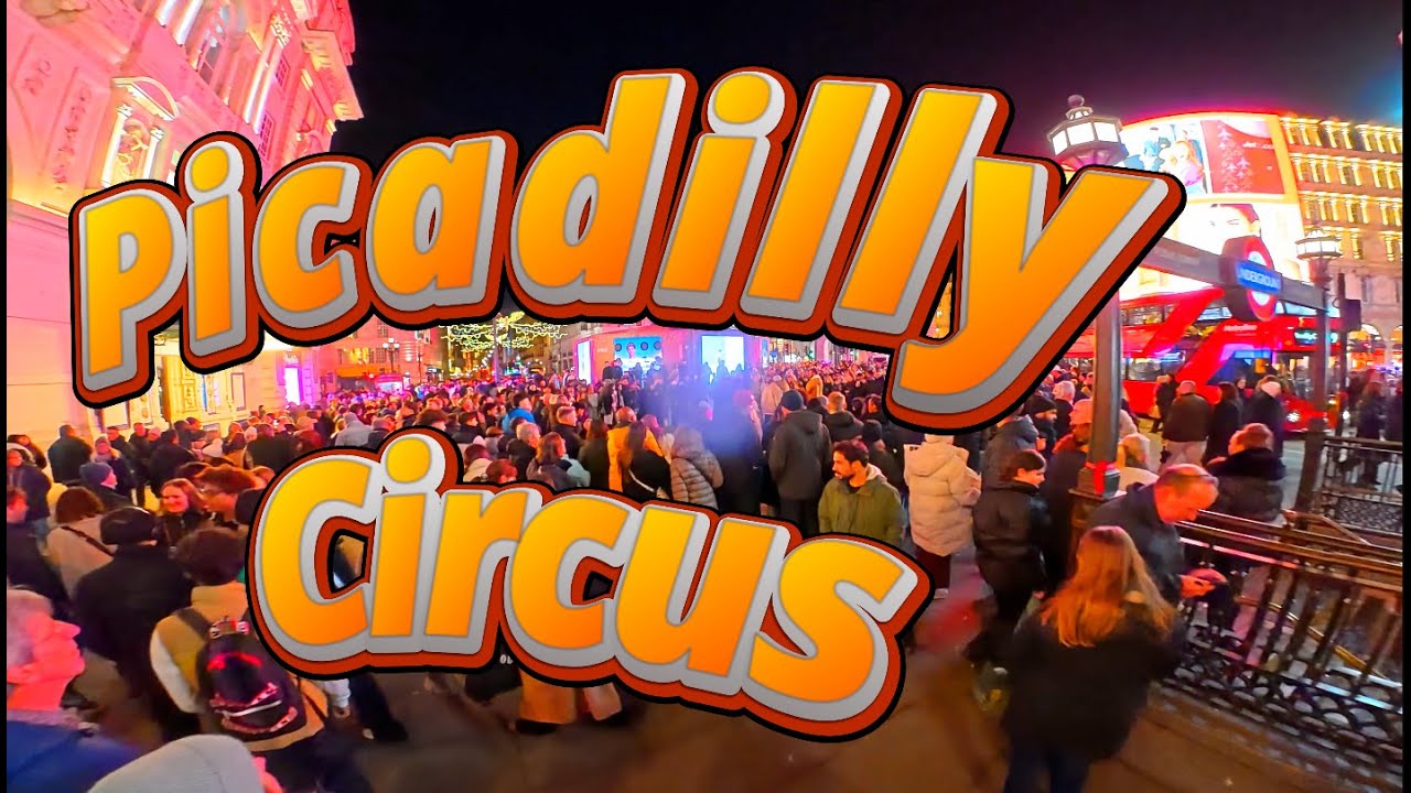 DICIEMBRE en Picadilly Circus | Whole Foods Market #London #londonlife #londonwalk #picadillycircus